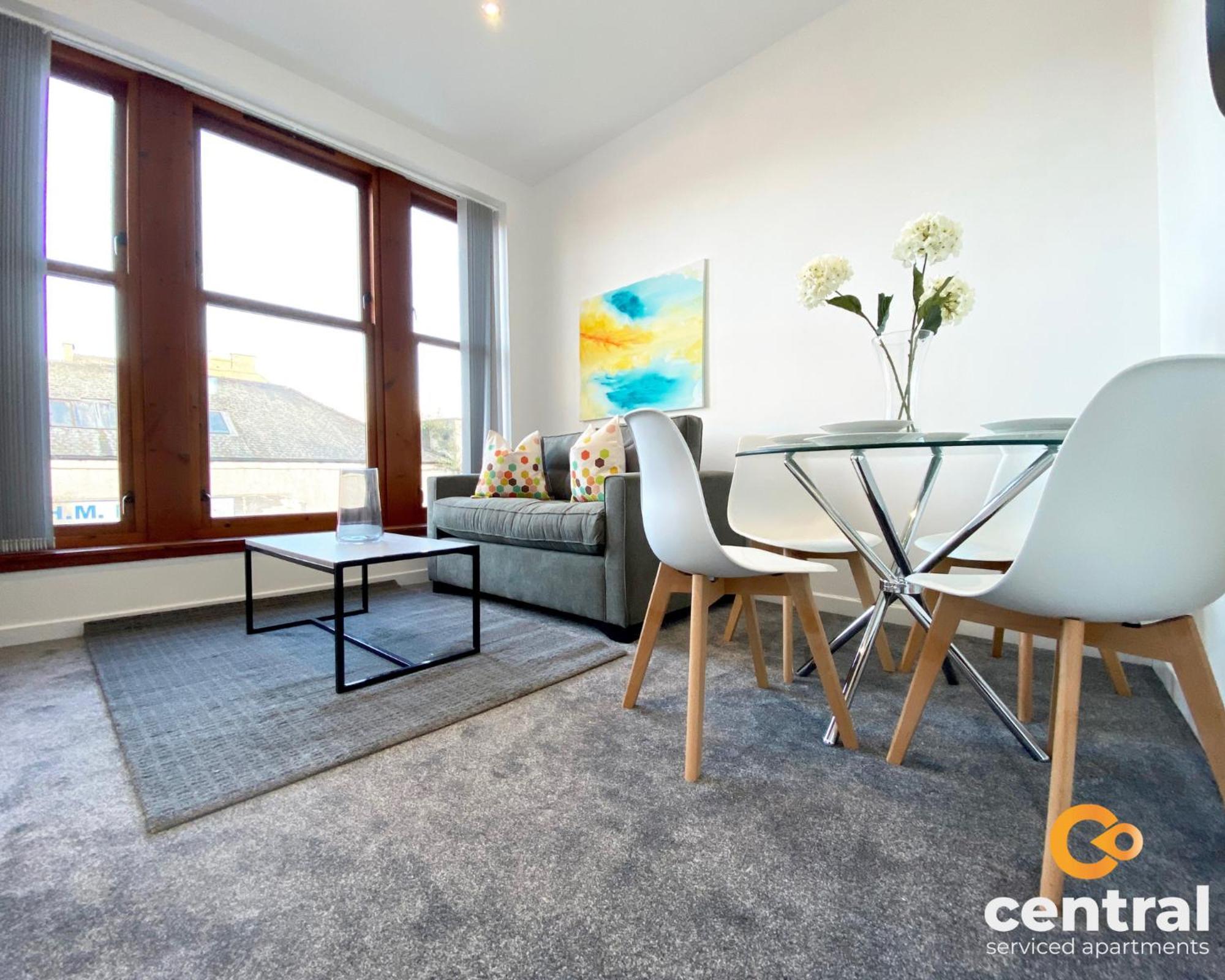 Central Serviced Apartments - Cosy 1 Bedroom - Walk Away From City Quay V&A - Walk To Bus And Train Station - Easy Access To City Centre - Fast Wi-Fi - Fully Equipped - Weekly & Monthly Stay Offers Dundee Dış mekan fotoğraf