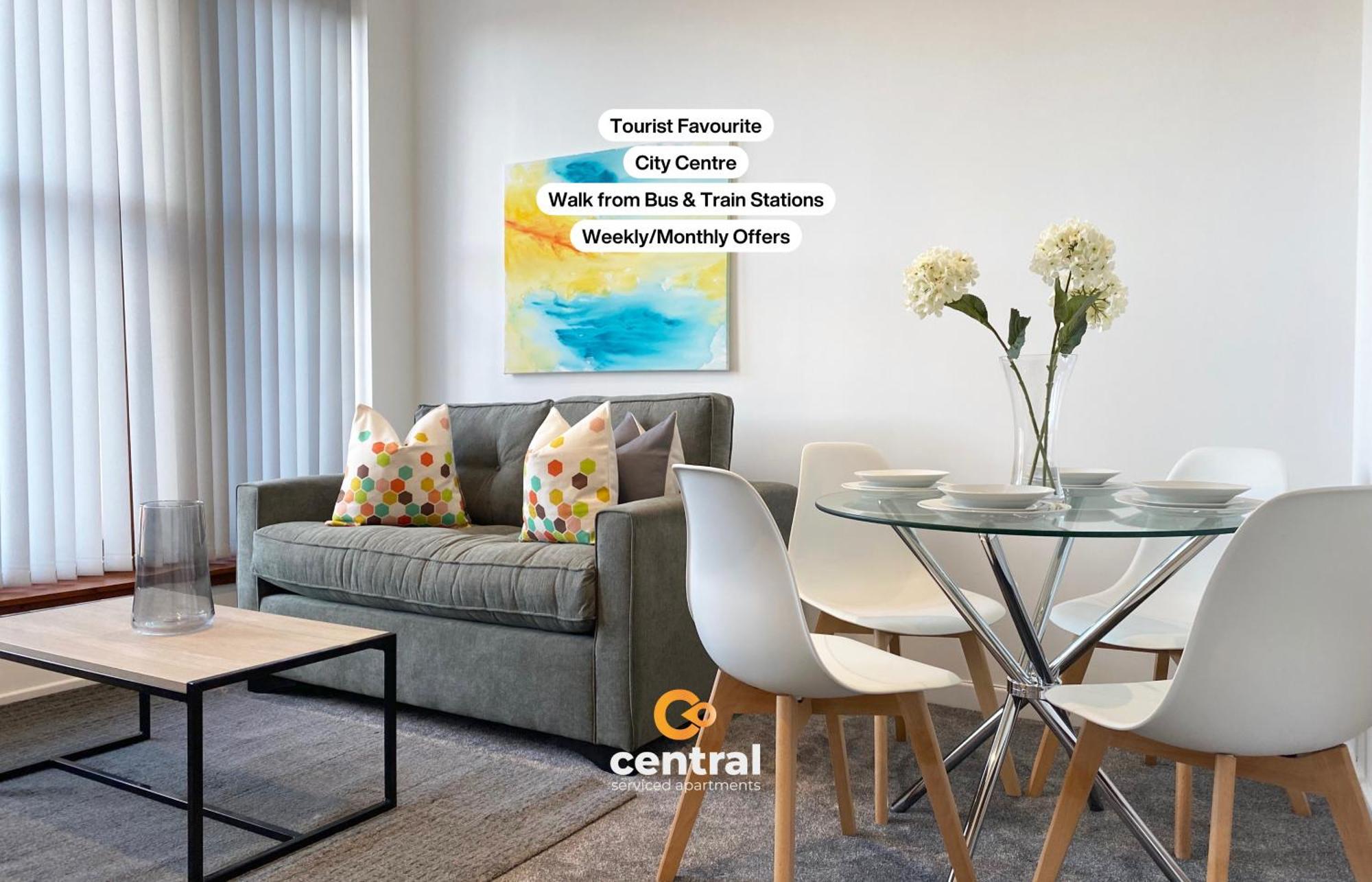 Central Serviced Apartments - Cosy 1 Bedroom - Walk Away From City Quay V&A - Walk To Bus And Train Station - Easy Access To City Centre - Fast Wi-Fi - Fully Equipped - Weekly & Monthly Stay Offers Dundee Dış mekan fotoğraf